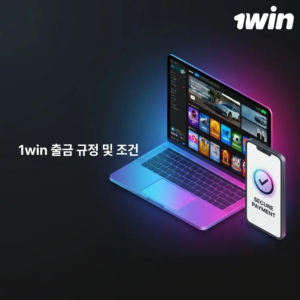 1win 출금 규정: 본인 인증, 보너스 조건, 입금 수단 일치, 출금 한도 준수 및 계정 상태 확인