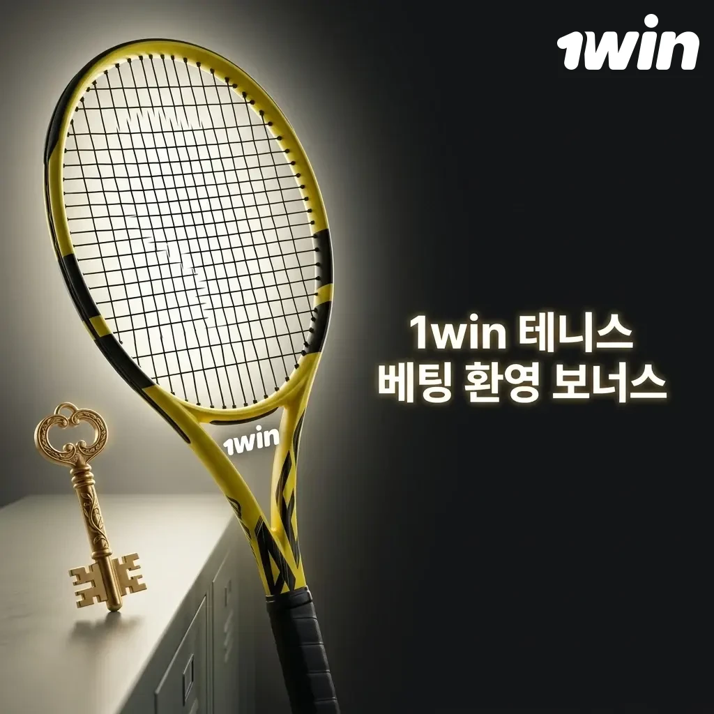 1win 테니스 베팅 신규 가입 환영 보너스 최대 280만원 및 500 무료 스핀 제공