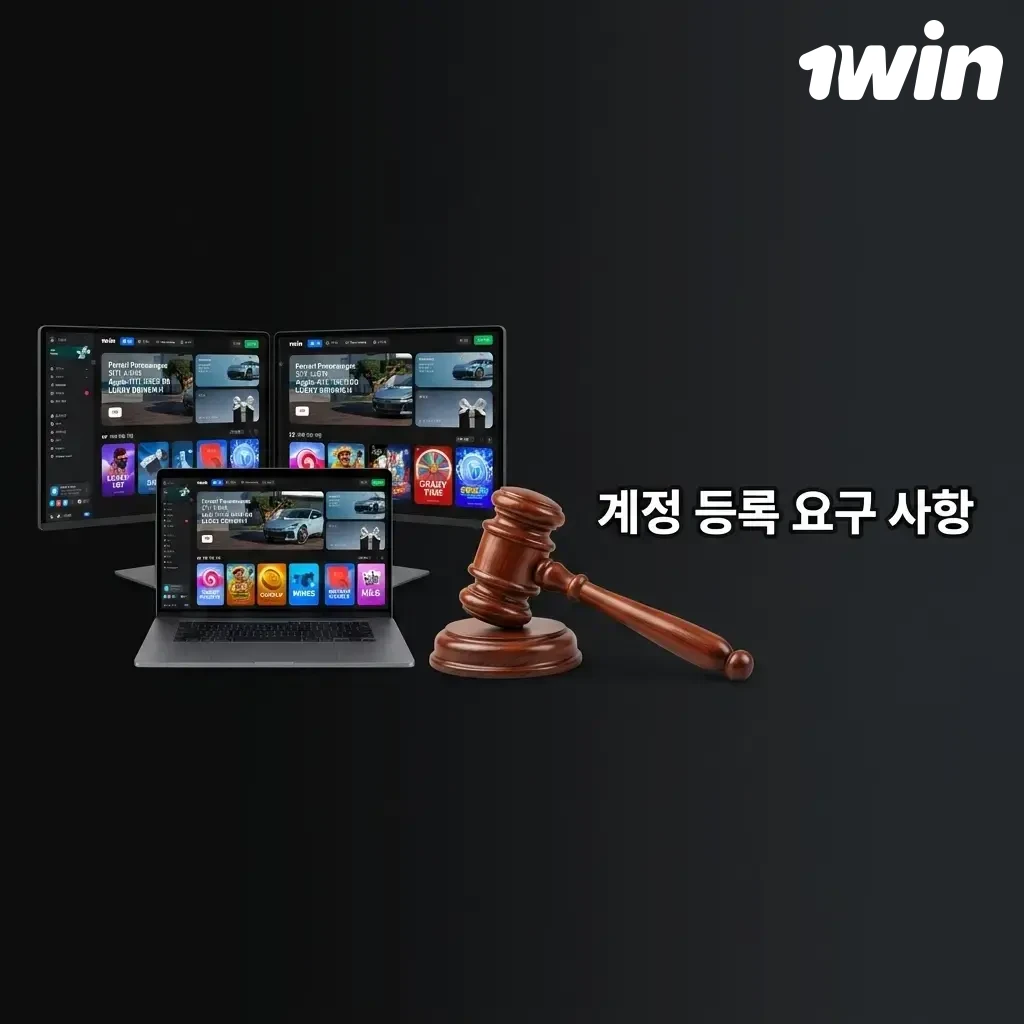 플랫폼 계정 등록 요구 사항: 18세 이상, 실명 제공, 법률 준수 및 이용 약관 동의 필수