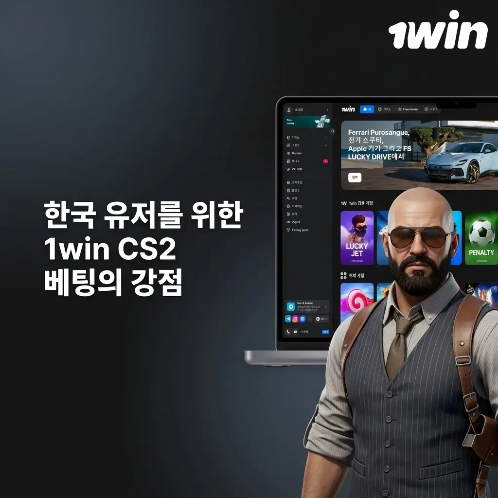 1win 한국 CS2 베팅 플랫폼 - 높은 배당률, 보너스, 한국어 지원 및 모바일 앱 제공