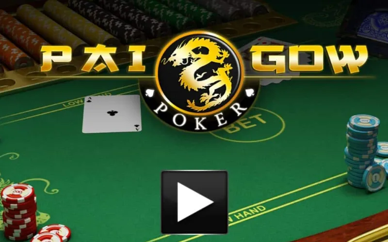 분할 핸드 전략이 핵심인 1win Pai Gow.